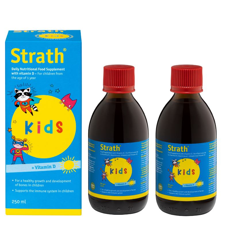 Strath® KIDS sirup z vitaminom D